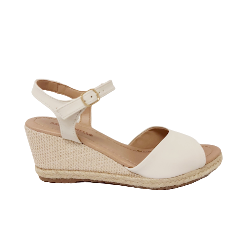 סנדל אספדריל בצבע בז' 36-41 RENATA MELLO