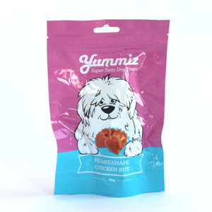יאמיז חטיף לכלב-נגיסי עוף בצורת לבבות 80 גרם
