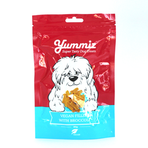 יאמיז חטיף לכלב-פילה טבעוני עם ברוקולי 80 גרם