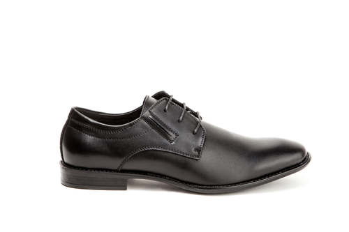 נעל אלגנט עם שרוכים לגבר צבע שחור 40-46 MEN-GO 