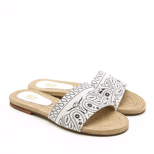 כפכפי בנדנה בצבע לבן 36-42 MIZU