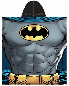 מגבת קפוצ'ון עם כובע בעיצוב גיבור העל באטמן אנונימה