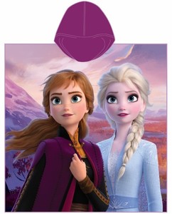 מגבת קפוצ'ון עם כובע בעיצוב הדמויות האהובות מהסרט פרוזן אנונימה