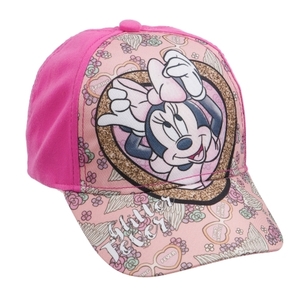 כובע קיץ ורוד עם מצחייה מעוצב בדמות מיני מאוס אנונימה