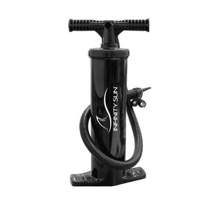 משאבת ניפוח ידנית דו-כיוונית לניפוח והוצאת אויר מבריכות וצינור באורך 1 מ' אינפיניט סאן