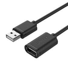 USB2.0 USB-A (M) to USB-A (F) Cable    USB 2.0 כבל 