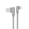 Aluminum L-Shape USB to Lightning Cable    כבל לסלולר 