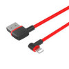 כבל טעינה Unitek C4047RD L-Shape USB Lightning Charger Cable   