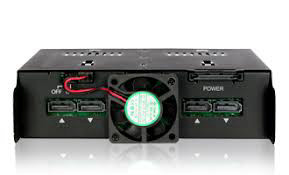 מארז לדיסק חיצוני נייד   4 Bay 2.5"Sata HDD/SSD Cage for 5.25