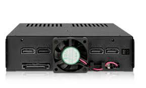 מארז לדיסק חיצוני נייד   4 Bay 2.5"Sata HDD/SSD Cage for 5.25