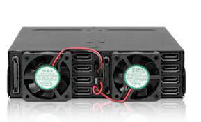 מארז לדיסק חיצוני נייד   Icy Dock 8 Bay 2.5"Sata HDD/SSD Cage for 5.25"