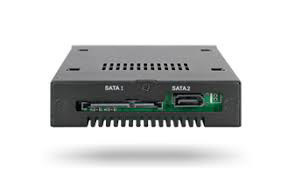 מארז לדיסק חיצוני נייד   Icy Dock dual bay 2.5" Sata/SAS HDD/SSD Mobile Rack