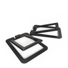 מעמדים לרמקולים   Kanto S2 Desktop Speaker Stands for Small Speakers, Black