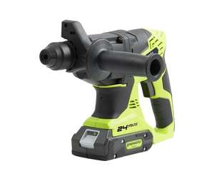 מקדחה/פטישון 24V - גוף בלבד Greenworks