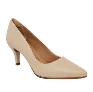 נעלי סירה עקב בצבע ניוד 36-41 RENATA MELLO