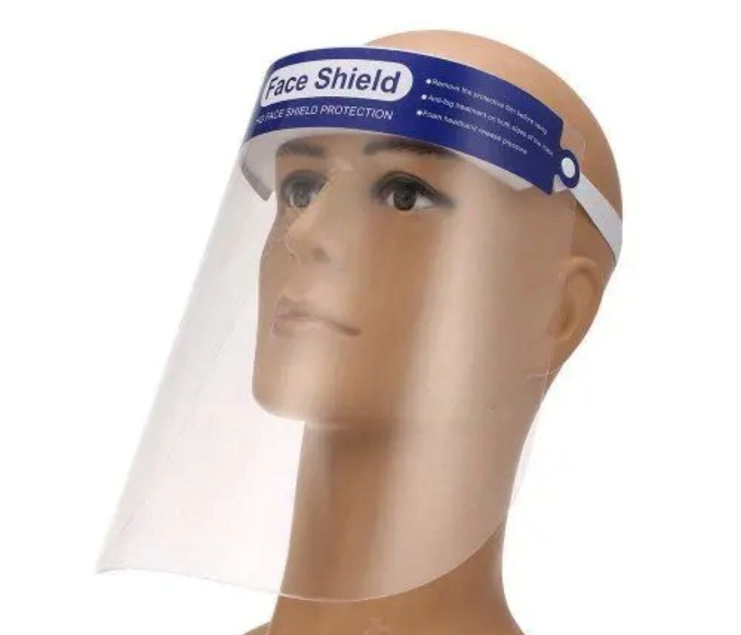 מארז 2 מגני פנים שקופים