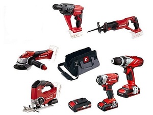 סט 6 כלים 18V Einhell