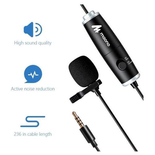 מיקרופון דש מקצועי בתצורת אומני MAONO-AU-101