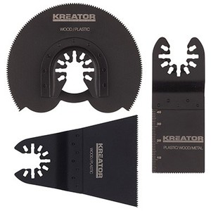 סט 3 אביזרים למולטיטול באריזה KRT990040 KREATOR