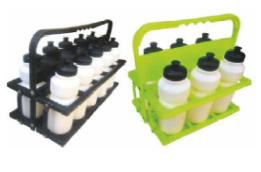 מתקן ל-10 בקבוקים צבע שחור 