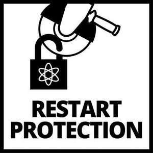 משחזת "5 נטענת בראשלס גוף בלבד 18V מבית Einhell