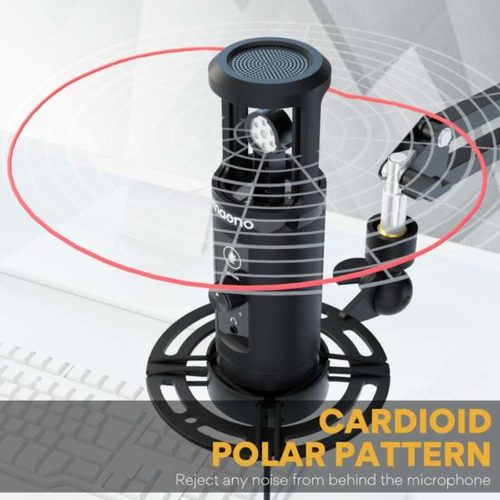 ערכת מיקרופון קונדנסר usb לפודקאסט עם זרוע שדרים MAONO AU-PM422