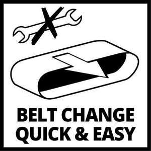 מלטשת סרט "3 מבית Einhell