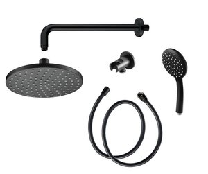 סט אביזרי רחצה שחור מט חמת