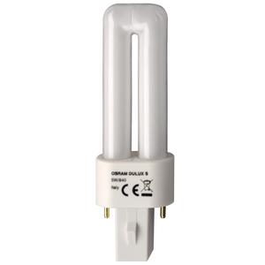 צבעוניות 2 פינים - DULUX S כחול DULUX S 9W/67 ניסקו