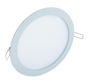 גוף תאורה עגול דק LED PANEL ROUND 240V לבן ניטרלי LED PANEL 4" 9W ניסקו