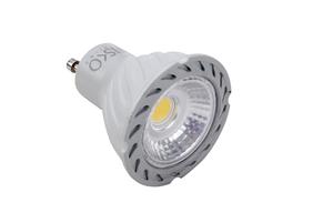 נורת LED תואם דקרויקה MR16 8W GU10 240V בסיס לבן LED 8W 38° W ניסקו