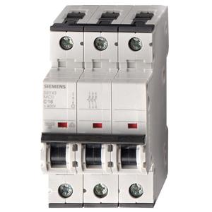 אופיין C תלת פאזי 5SY4 363-7   3X63C ניסקו