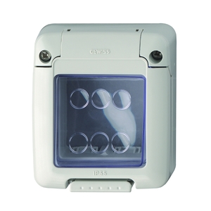 אביזרים משלימים לסדרה 68Q-Din מסגרת מ"מ לפנלים וקופסאות ניסקו