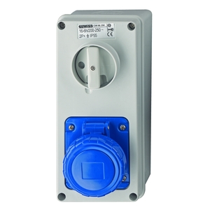 אינטרלוק אנכי על הטיח IP66 שעה 5X63A 400V IP66 6 ניסקו