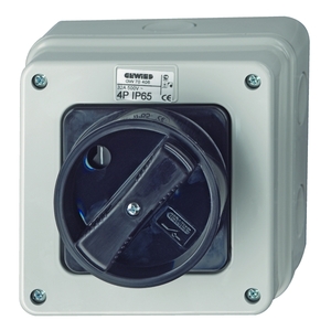 מפסקי פקט על הטיח IP65 4X32A ניסקו