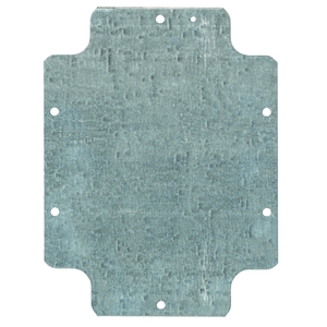 פלטה מפלדה מגולוונת 380X300 ניסקו