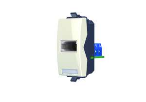 שקע טלפון ישראלי 1 מודול קרם ניסקו