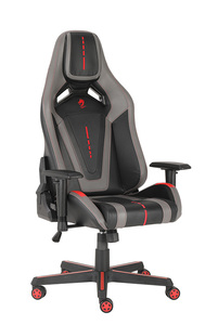 כיסא גיימינג -  DRAGON D-SPORT GAMING CHAIR  בצבע שחור אפור אדום