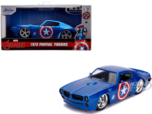 1972Pontiac Firebird Blue Metallic "Captain America" from Avengers