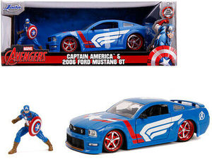 2006Ford Mustang GT with Captain America from Avengers