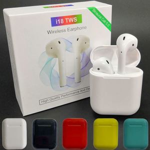 אוזניות אלחוטיות i18 TWS דמוי איירפודס בדגם חדש ומשופר!