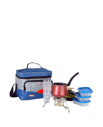 ערכת קפה אלפינית קל-גב