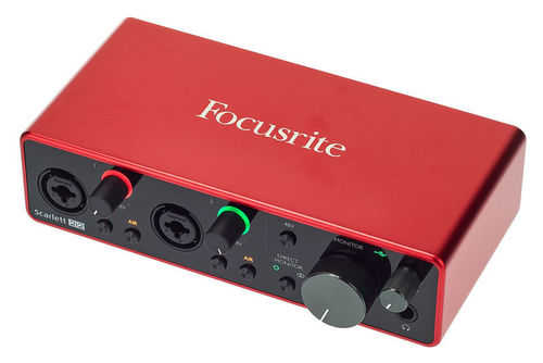 כרטיס קול - Focusrite Scarlett Solo G3