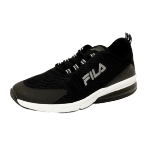 נעלי ספורט לגבר | פילה בצבע שחור לוגו כסף | 41-46 |  FILA