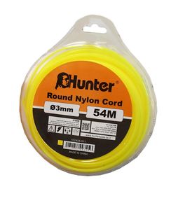חוט ניילון לחרמש מוטורי 3 ממ  54 מטר HUNTER