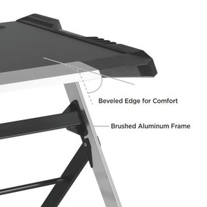 שולחן גיימינג מקצועי LUMI כולל תאורת RGB