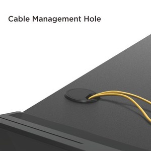 שולחן גיימינג מקצועי LUMI כולל תאורת RGB