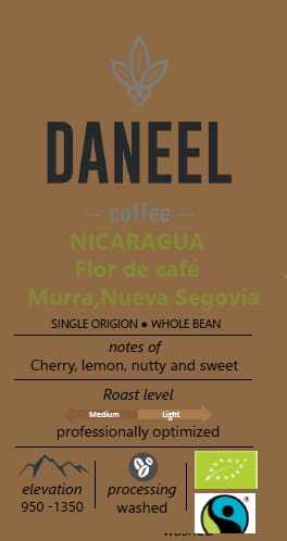 NICARAGUA floer de caffee murra, Nueva Segovia