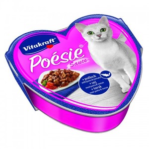 מעדן ויטקרפט לחתול-דגים ברוטב עגבניות 85 גרם