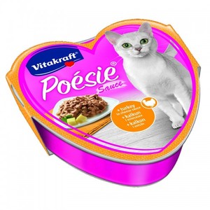 מעדן ויטקרפט לחתול-הודו וגבינה ברוטב 85 גרם